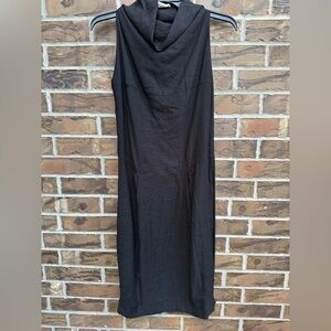 Sarah Pacino‎ Elegant Black Cowl Neck Sleeveless Balloon Dress Small 6/8
